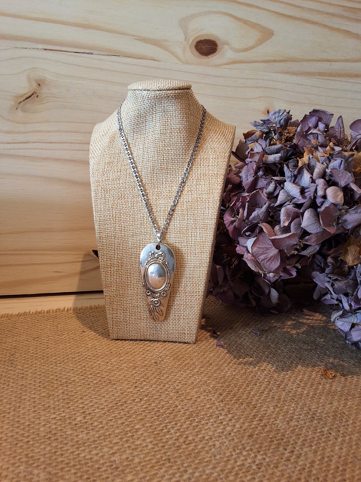 Collier Manche Cuillère Argent