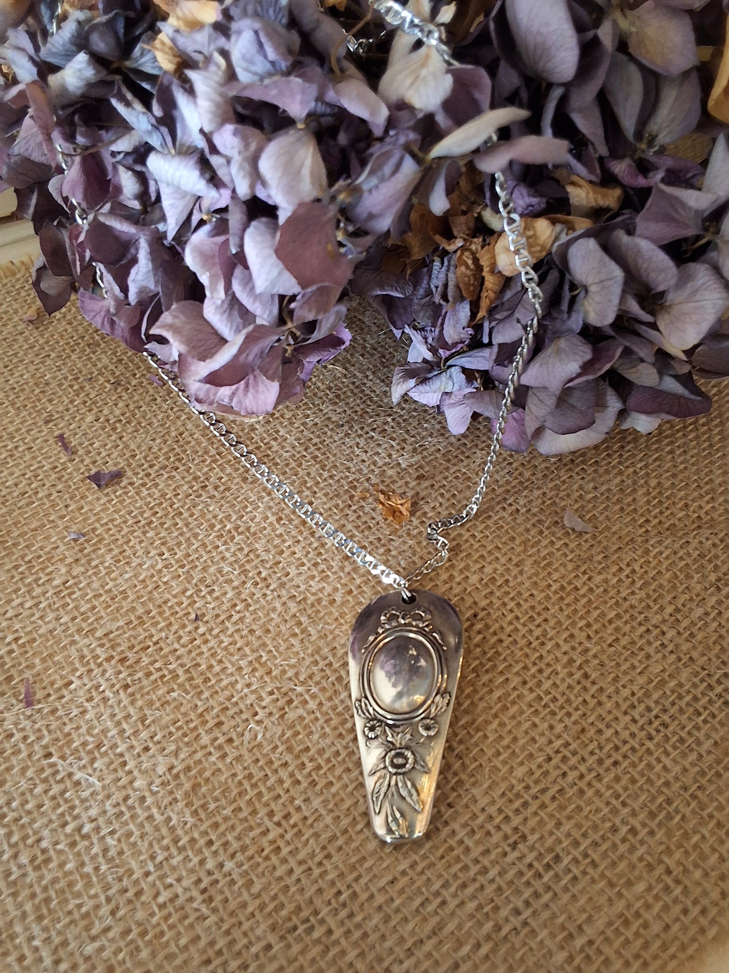 Collier Manche Cuillère Argent