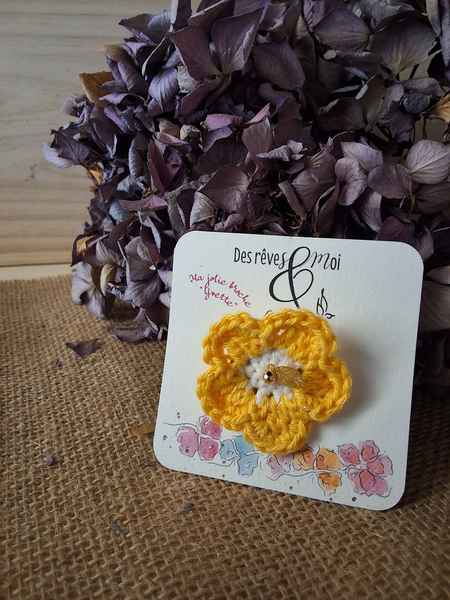 Ma jolie broche "Yvette"