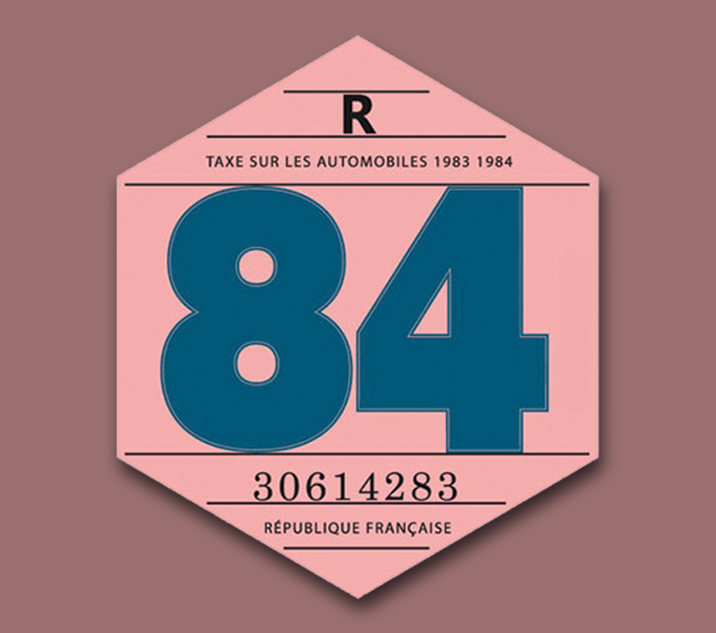 Sticker Vignettes Auto