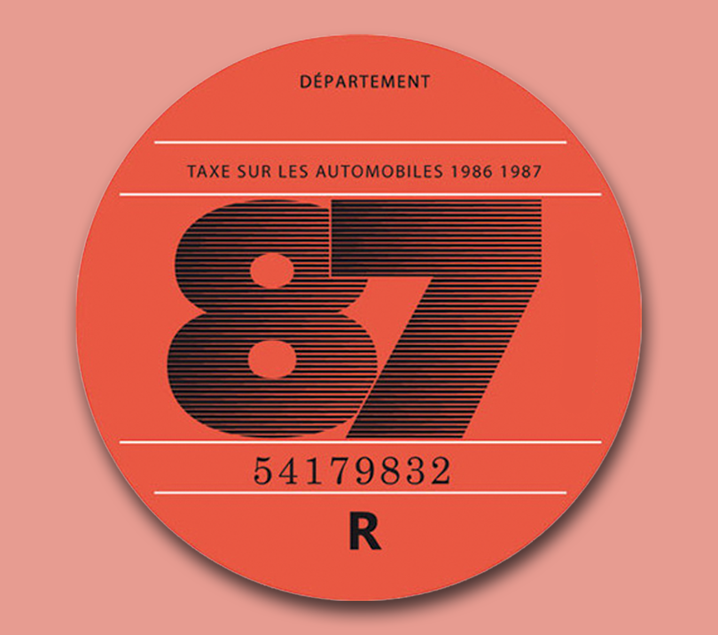 Sticker Vignettes Auto