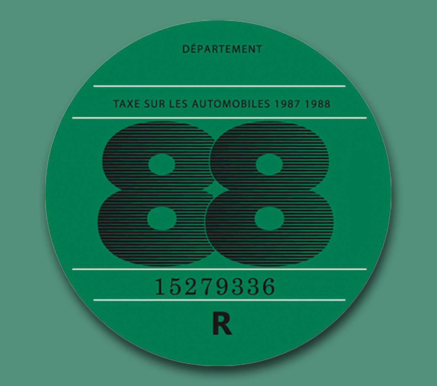 Sticker Vignettes Auto