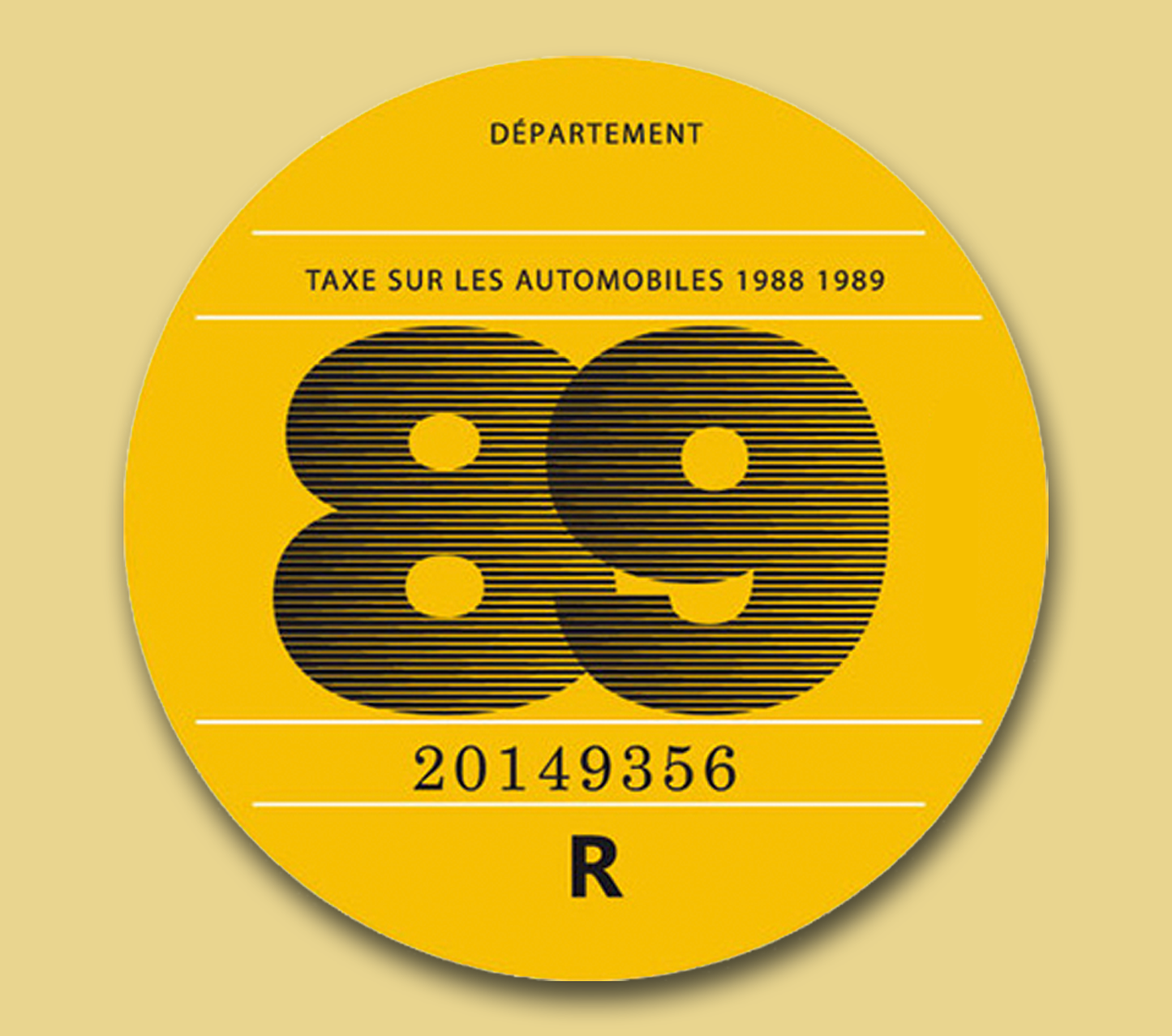 Sticker Vignettes Auto