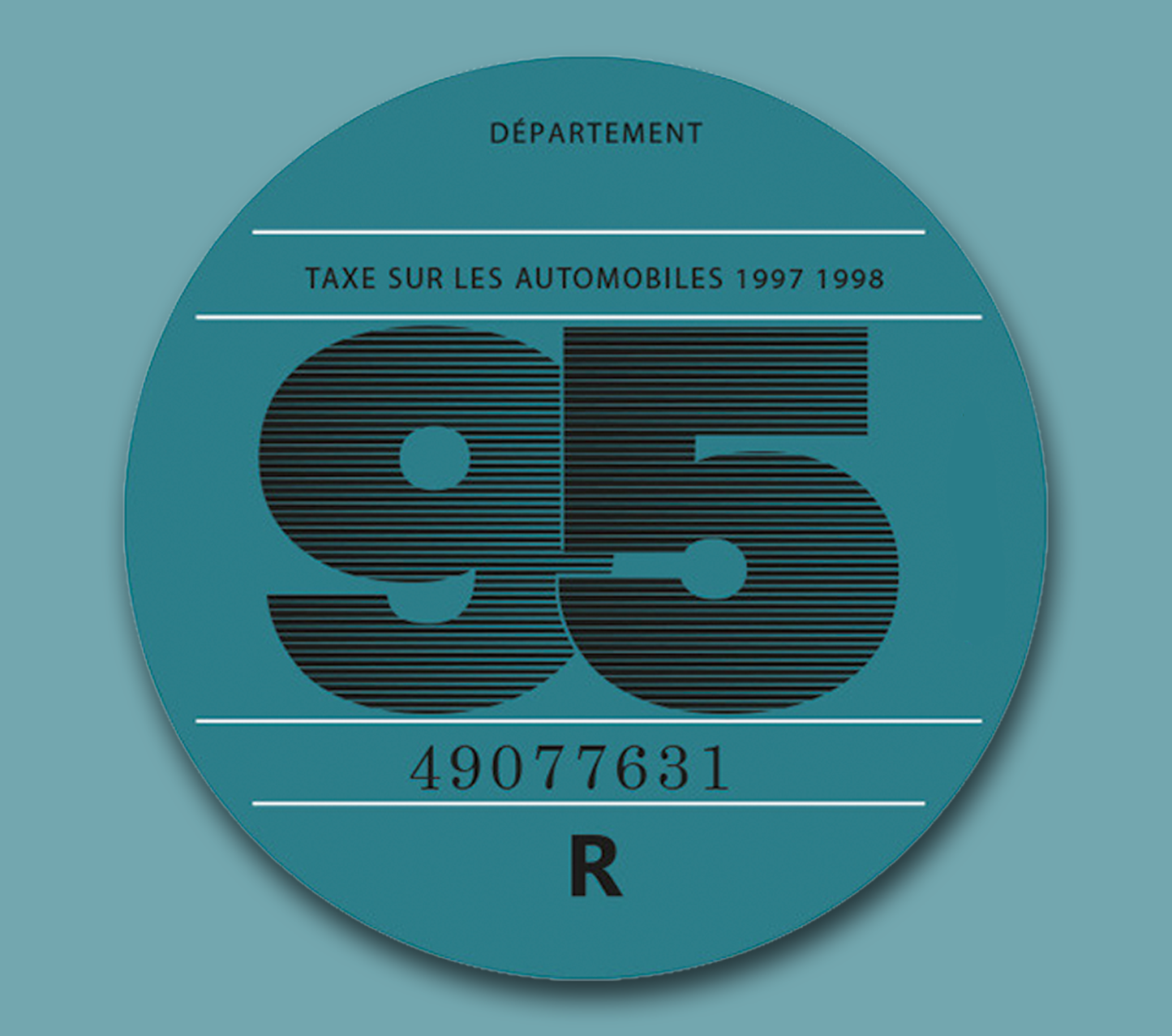 Sticker Vignettes Auto