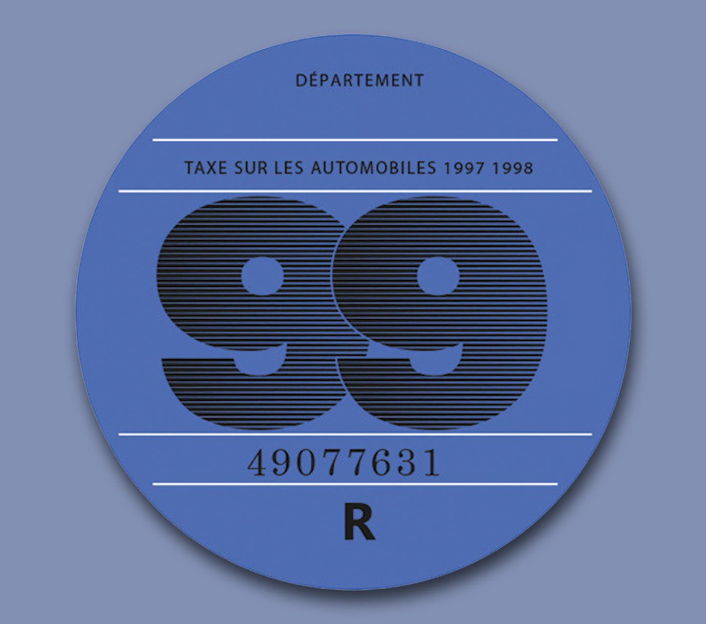 Sticker Vignettes Auto