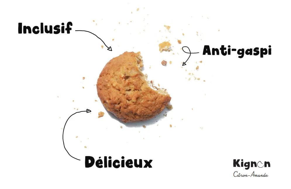 Biscuit bio Anti-Gaspi Citron - Amande