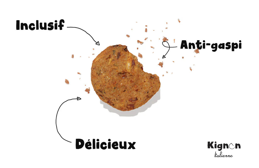 Biscuit salé bio Anti-Gaspi Italienne