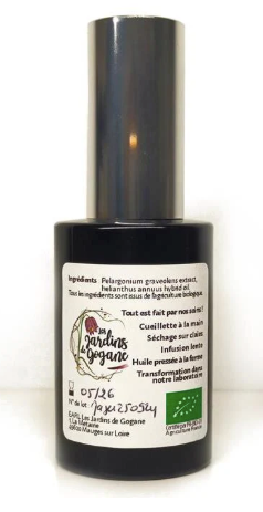Huile Fleurie au géranium rosat - 30 ml