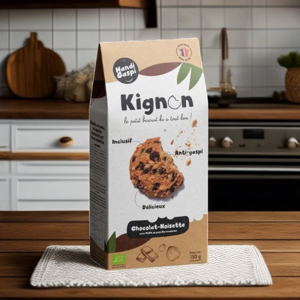 Biscuit bio Anti-Gaspi Chocolat - Noisette