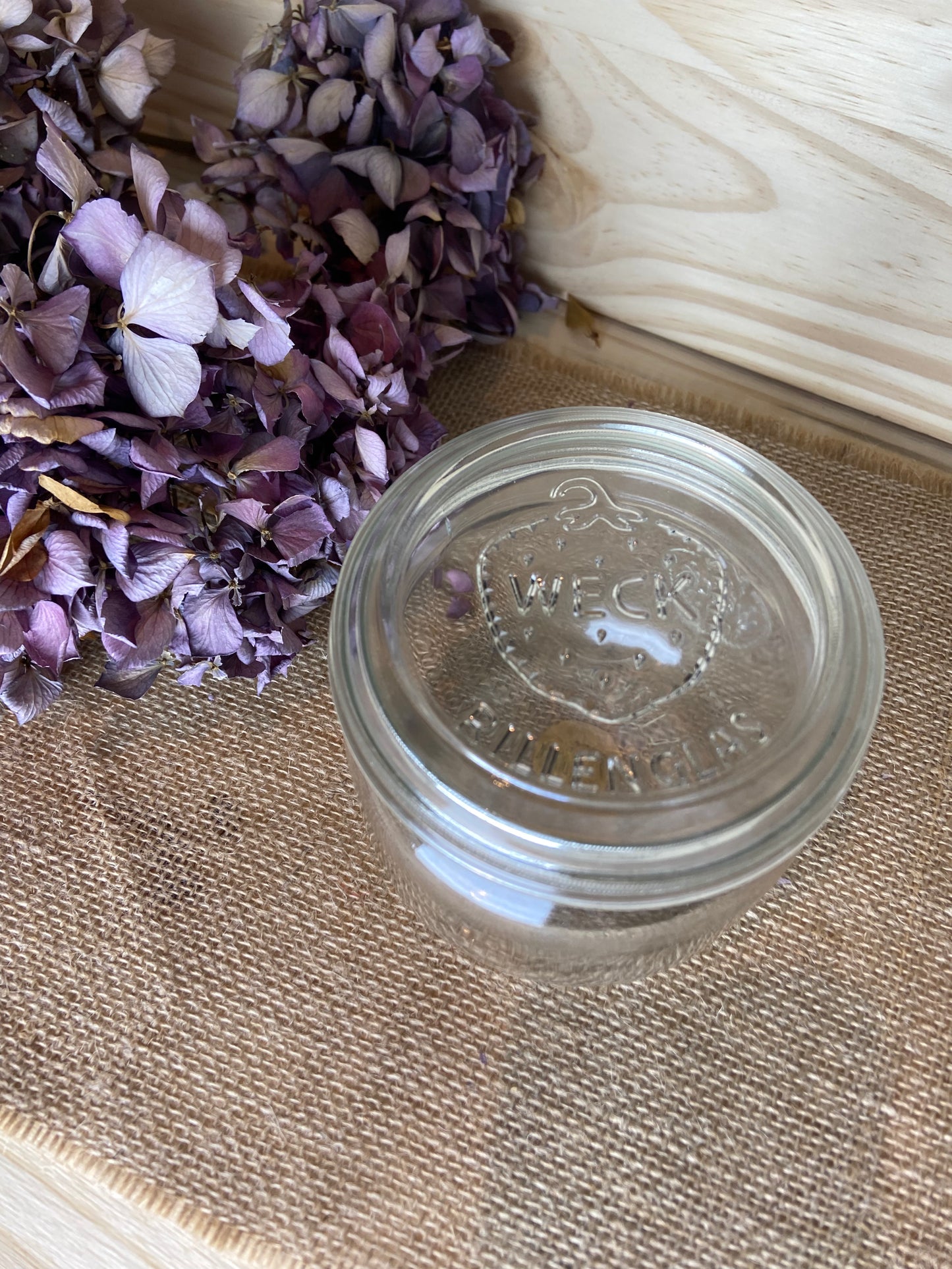 Pots de conservation en verre Weck