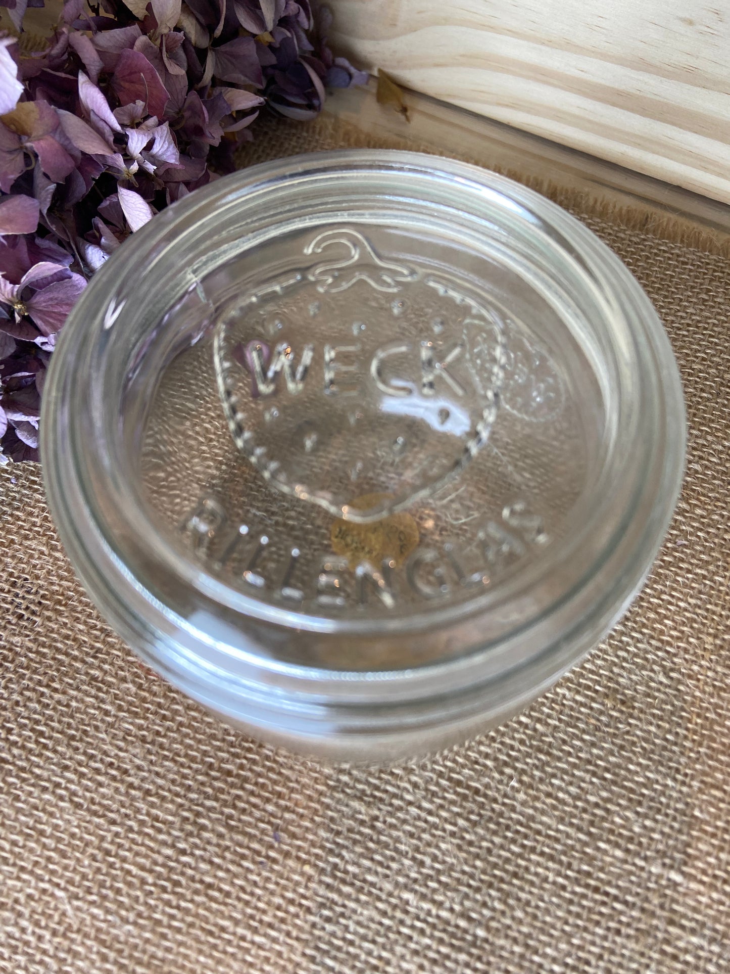 Pots de conservation en verre Weck