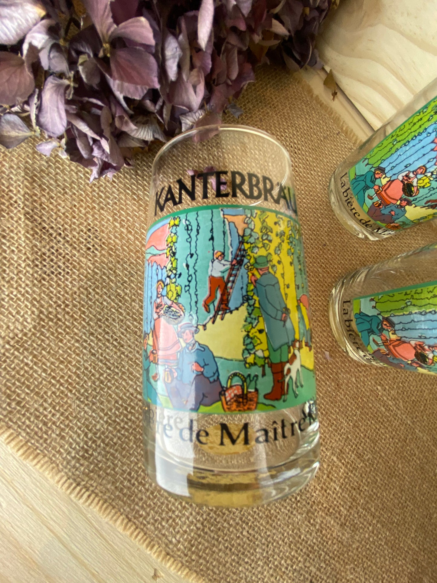 Verre à bière Kanterbrau Vintage
