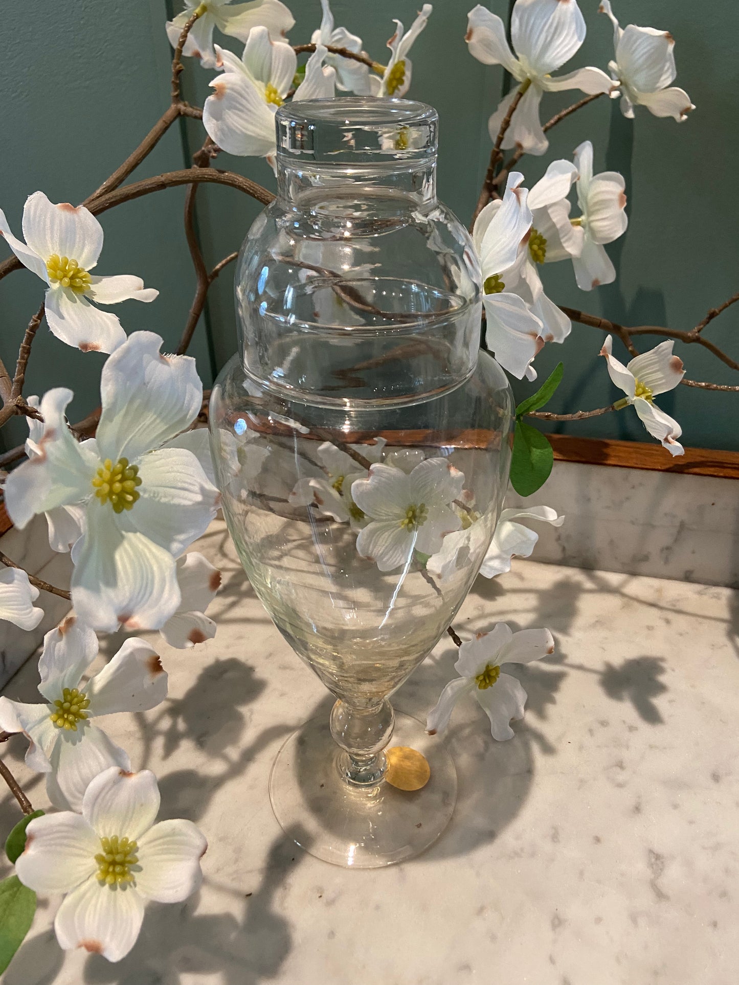 Bonbonnière haute chic en Verre