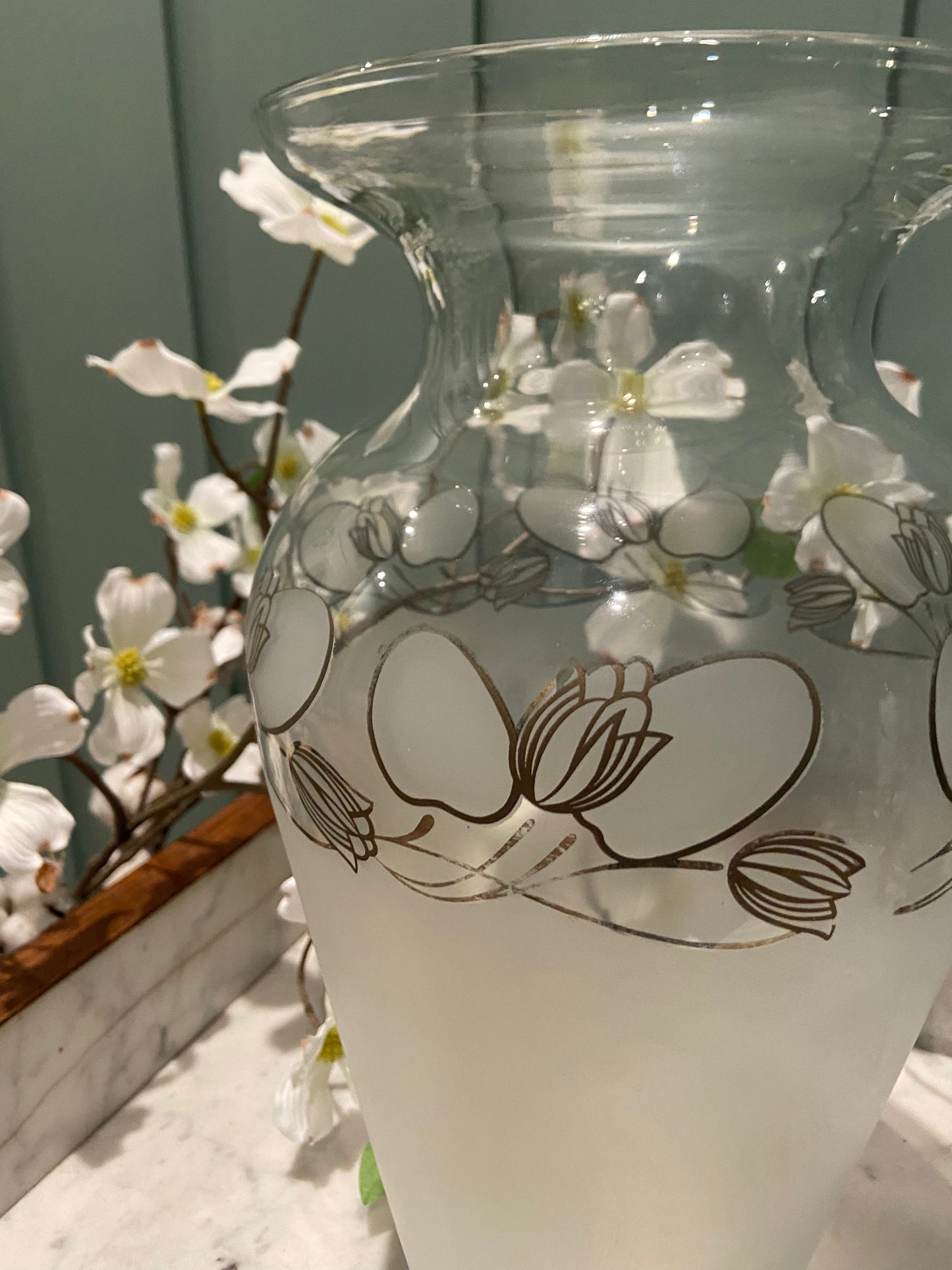 Grand vase style bohème