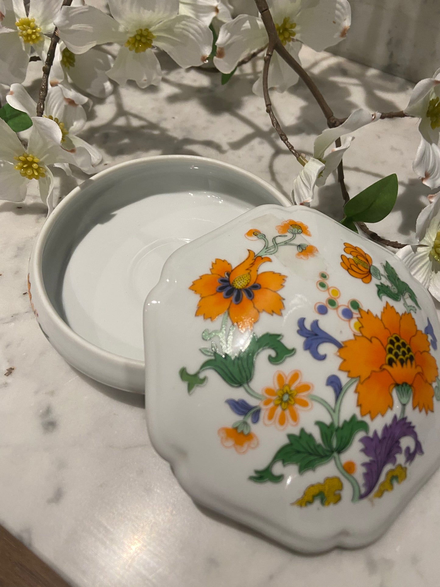 Bonbonnière Vintage floral
