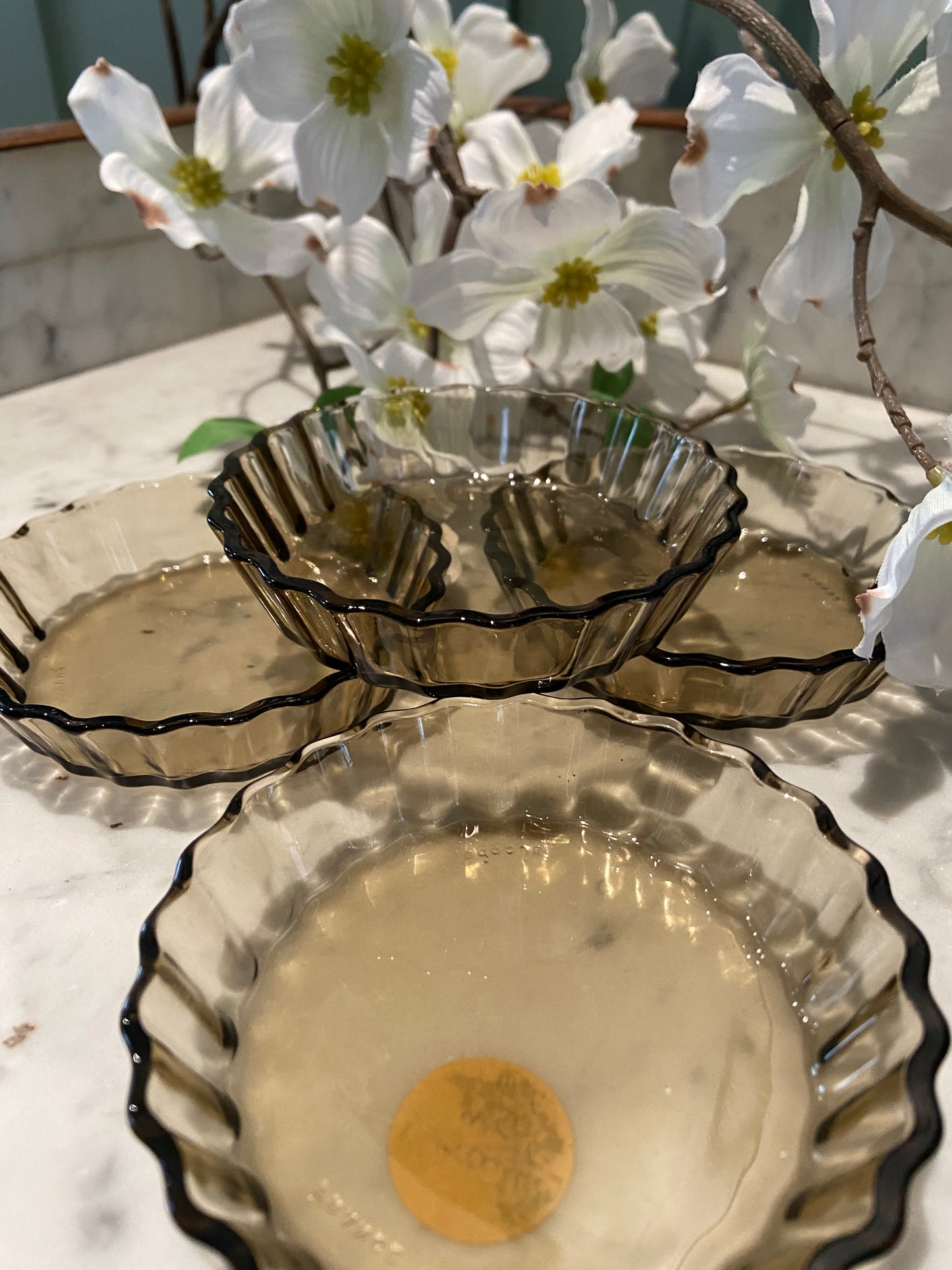 Petits moules à tartelettes Arcopal