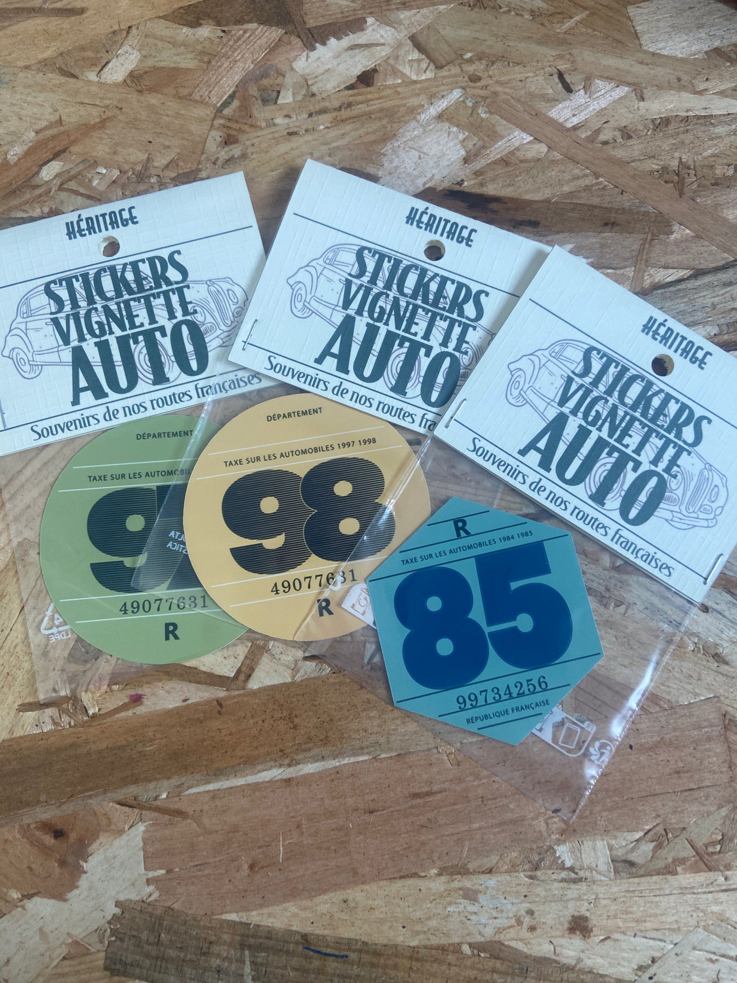 Sticker Vignettes Auto