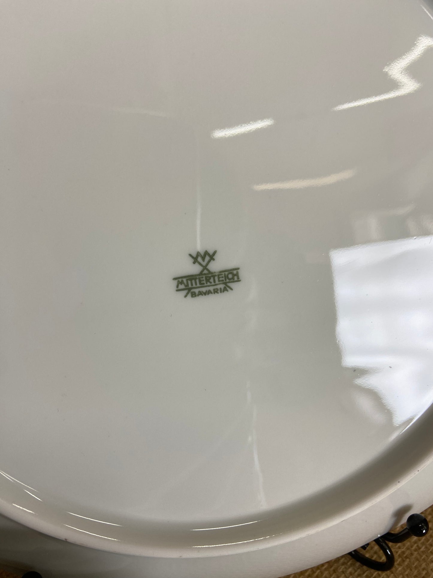 Assiettes Porcelaine BAVARIA Mitterteich