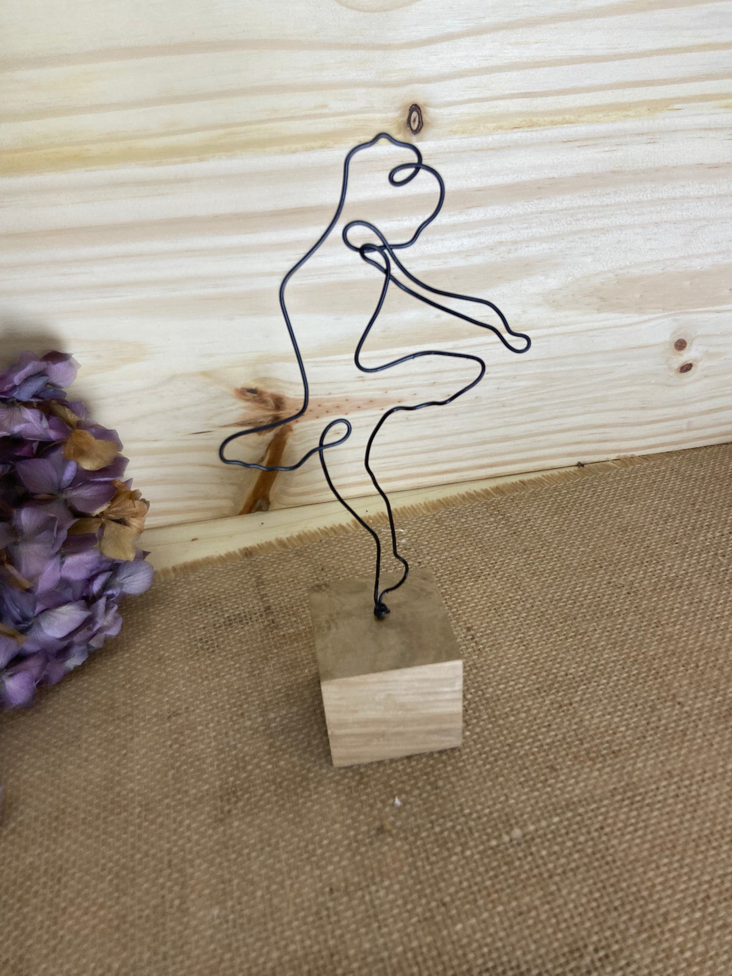 Petit cube Bois Danseuse