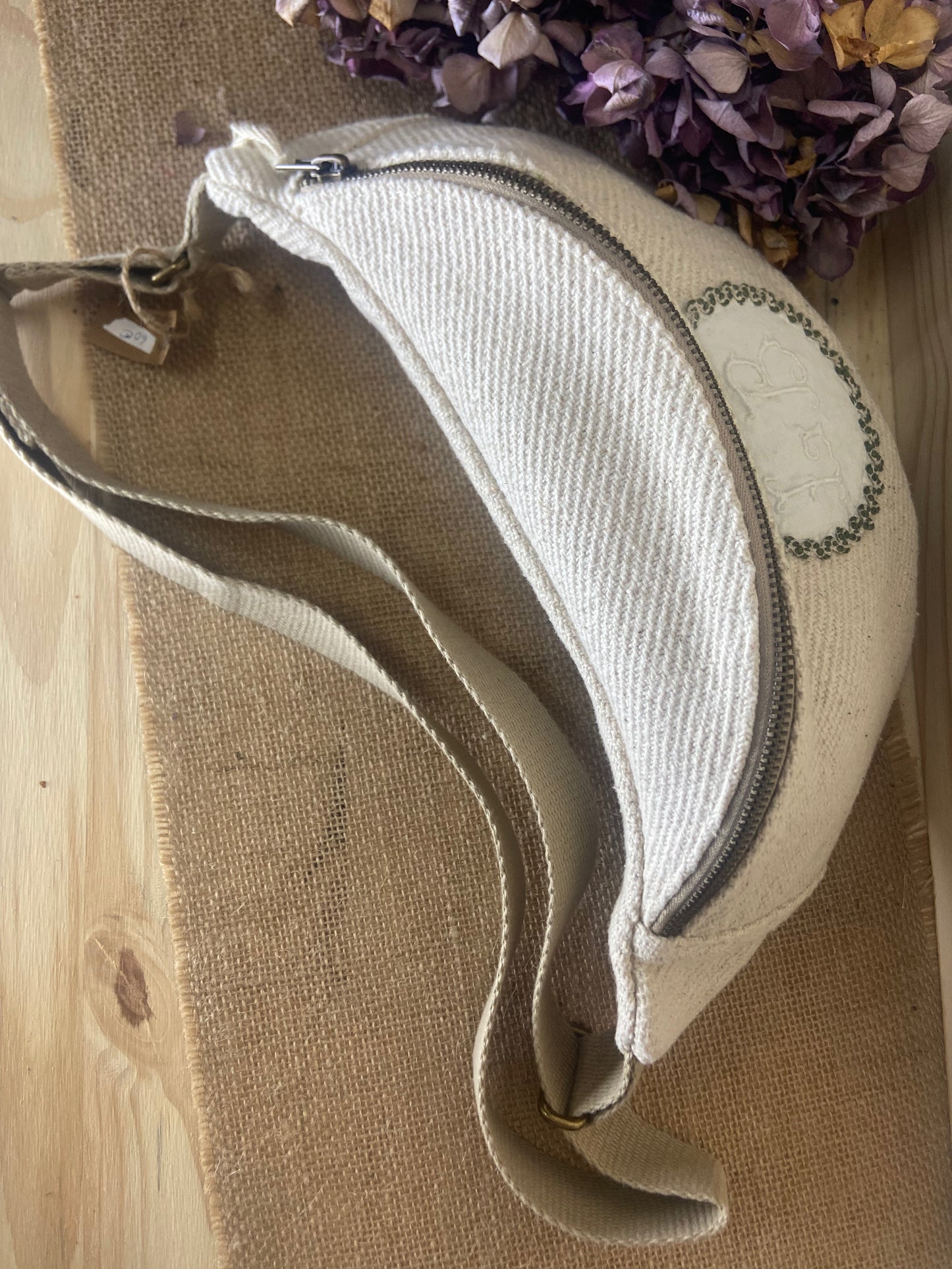 Sac Banane Linge Ancien