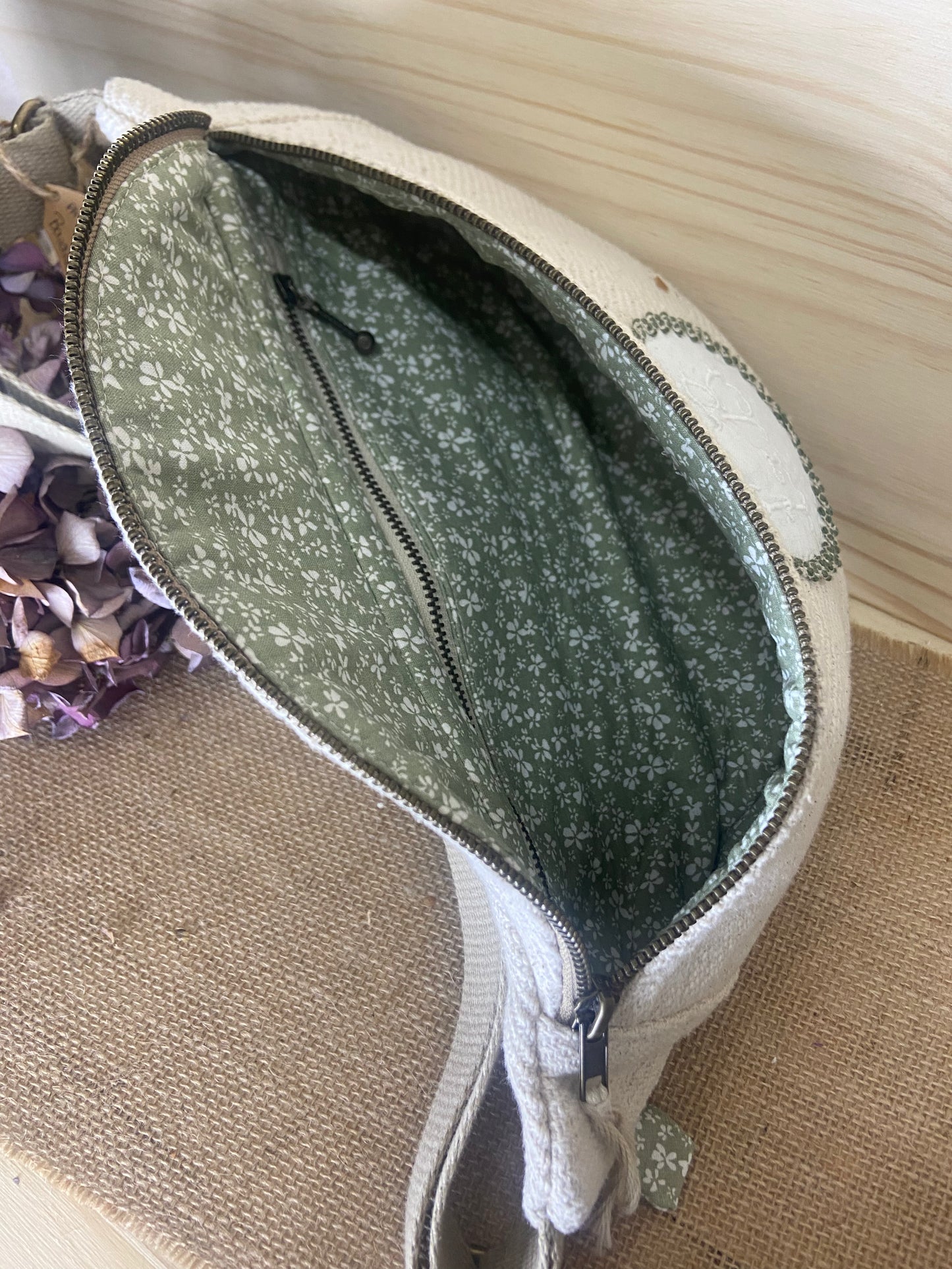 Sac Banane Linge Ancien
