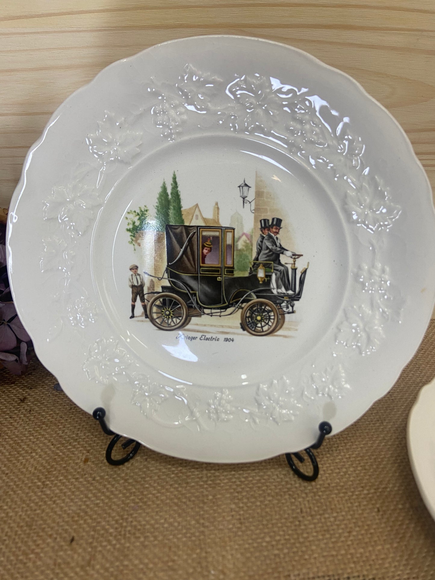 Assiettes Anciennes Voitures