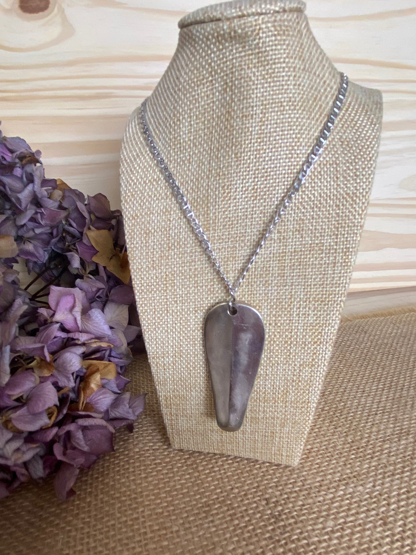 Collier Manche Cuillère Argent