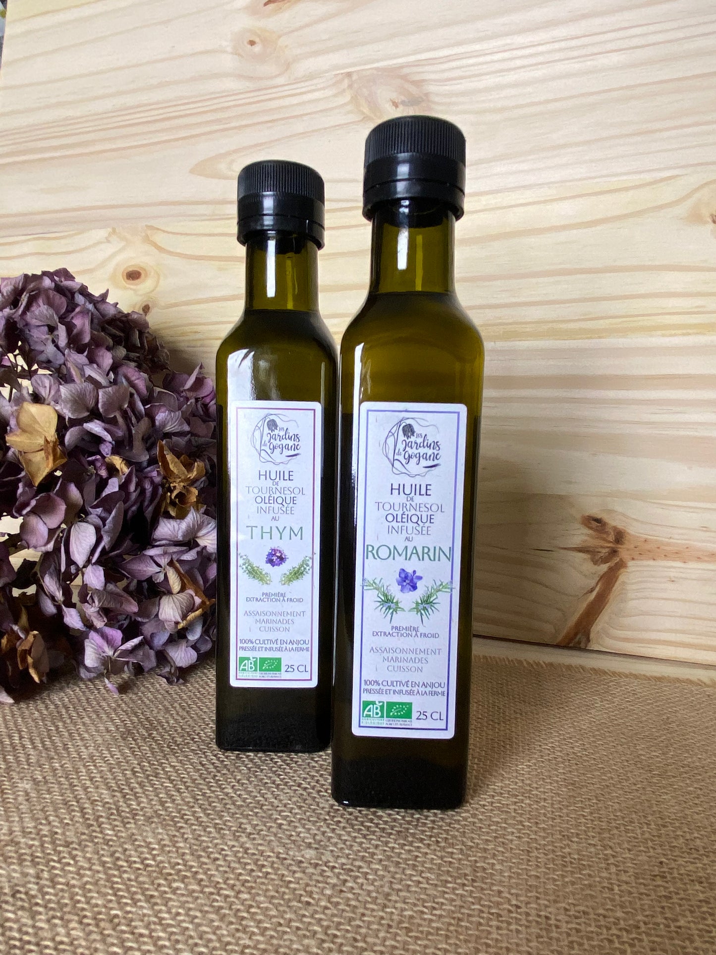 Huile de Tournesol Oléique infusée