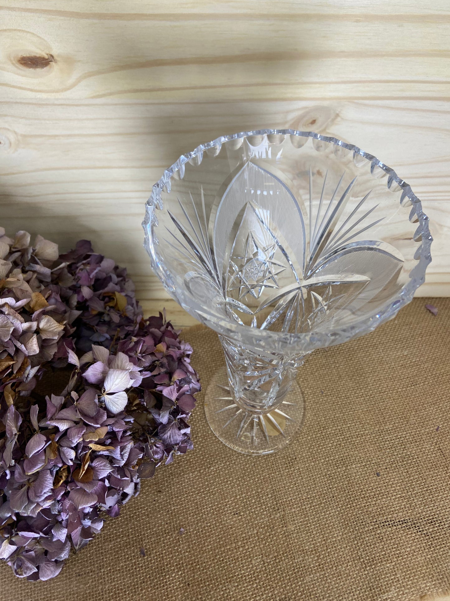 Vase en cristal – Style chic et baroque