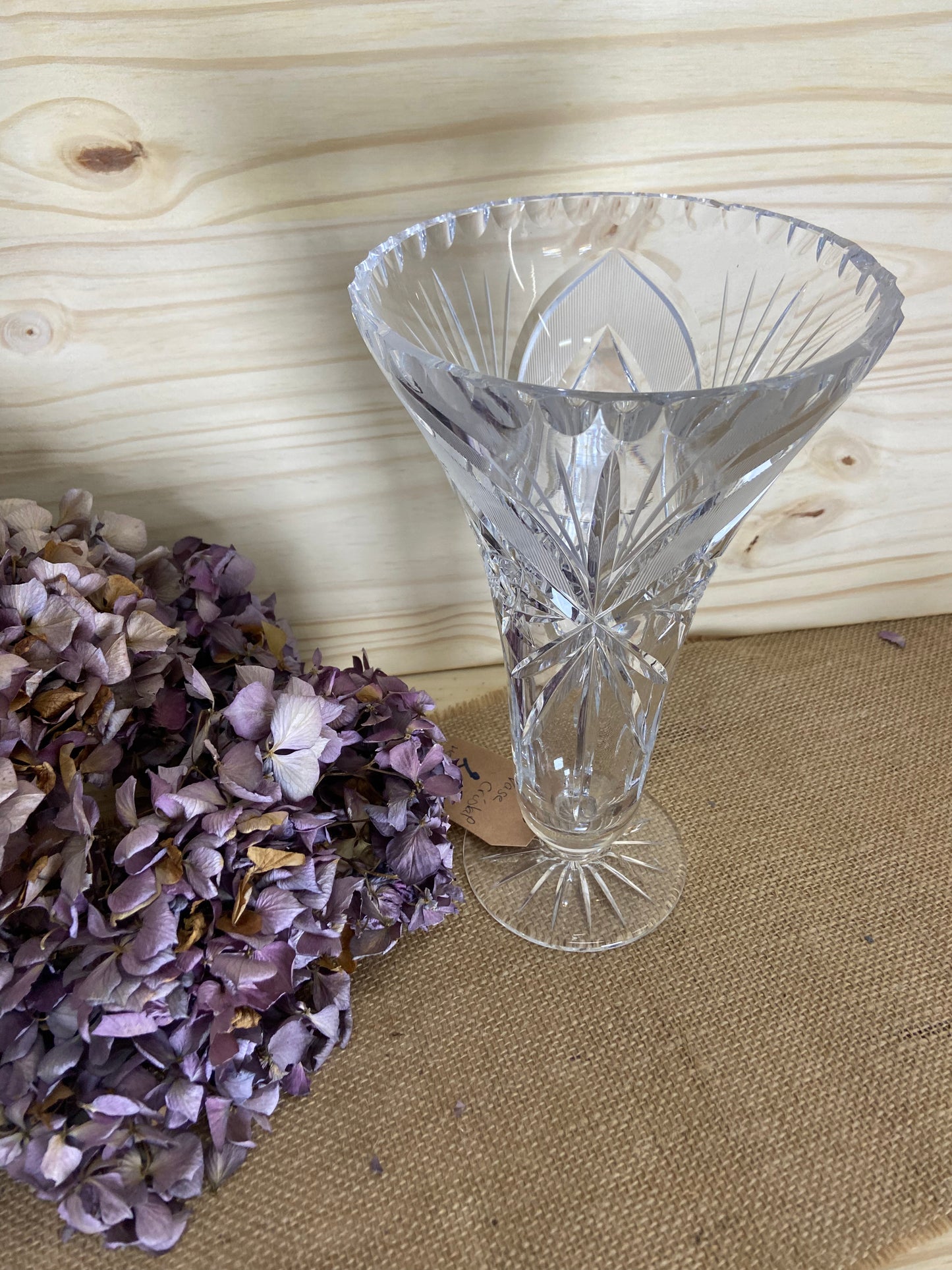 Vase en cristal – Style chic et baroque