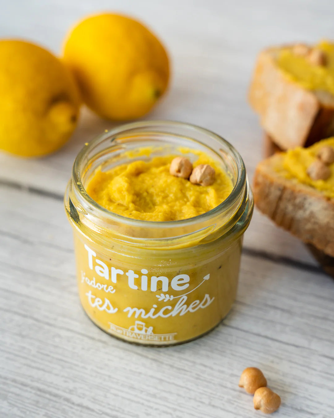 Tartinable Pois chiche et citron confit