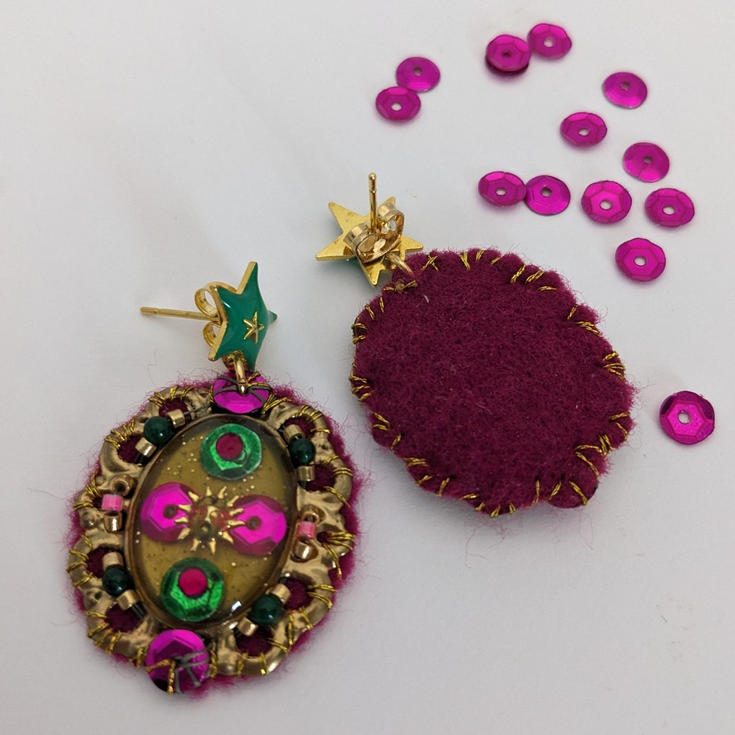 Boucles « Star of color »