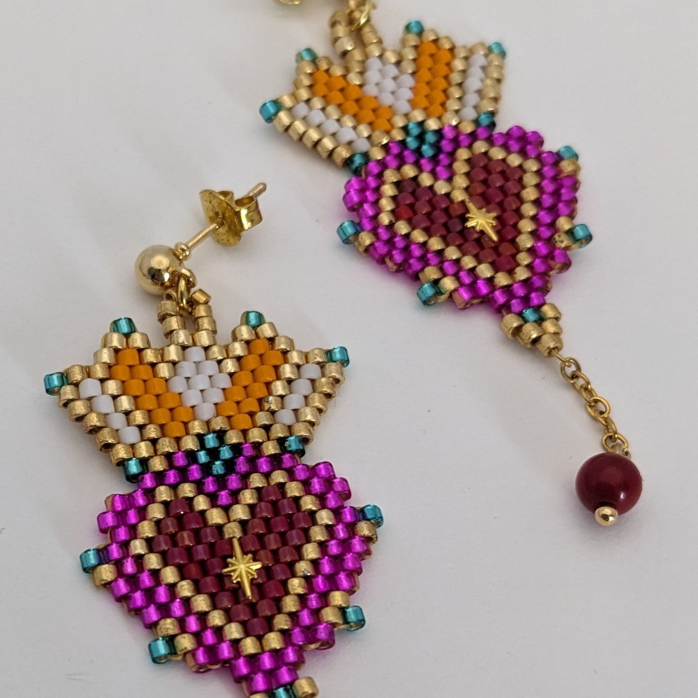 Boucles « Cœur ex-voto » ♥