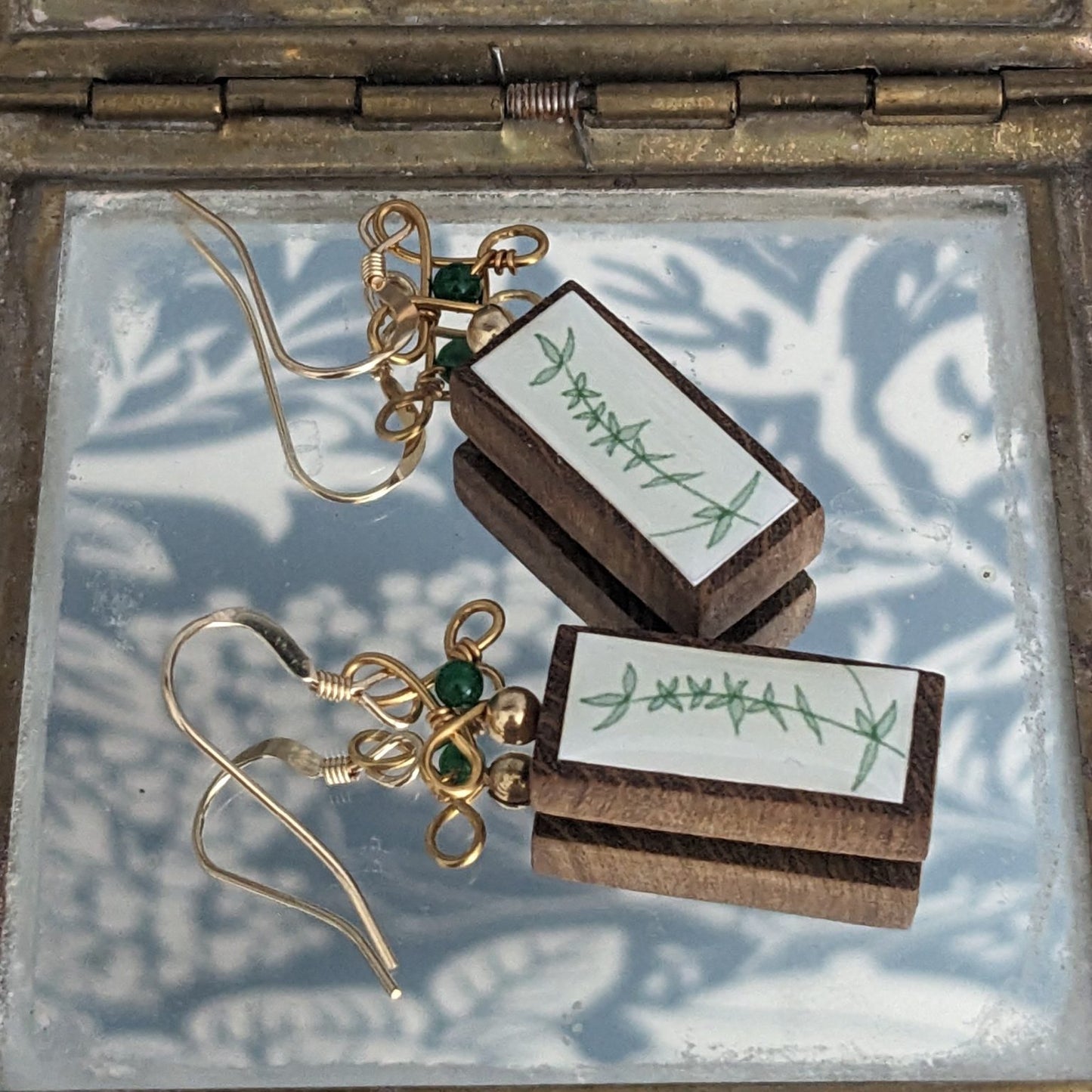 Boucles « Au jardin japonais »