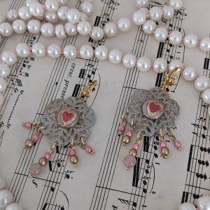 Boucles « Artistic heart »