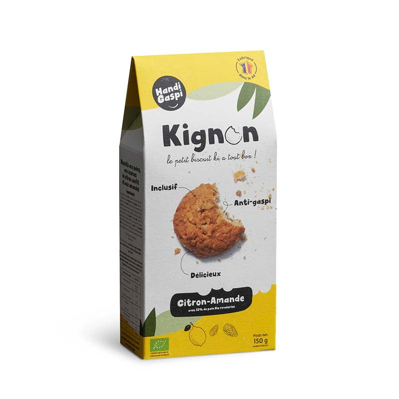Biscuit bio Anti-Gaspi Citron - Amande