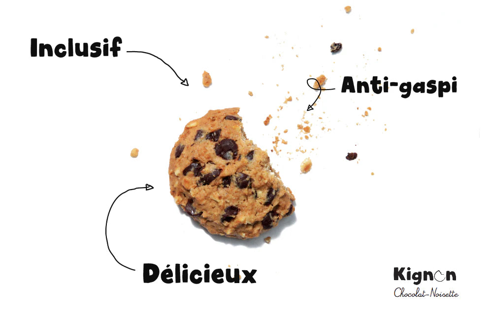 Biscuit bio Anti-Gaspi Chocolat - Noisette