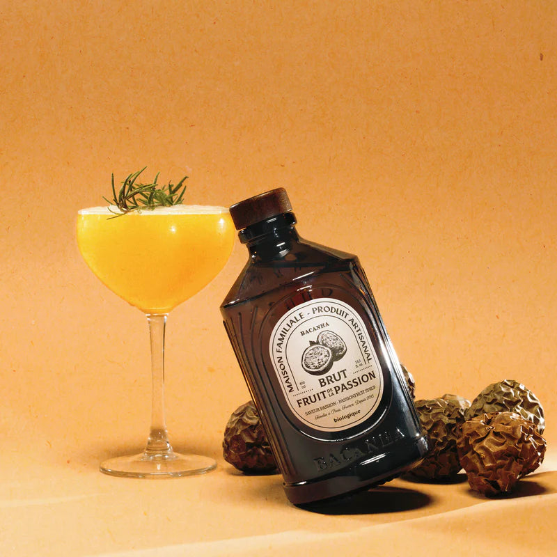 Sirop Saveur Fruit de la Passion Brut - Biologique - 400ml
