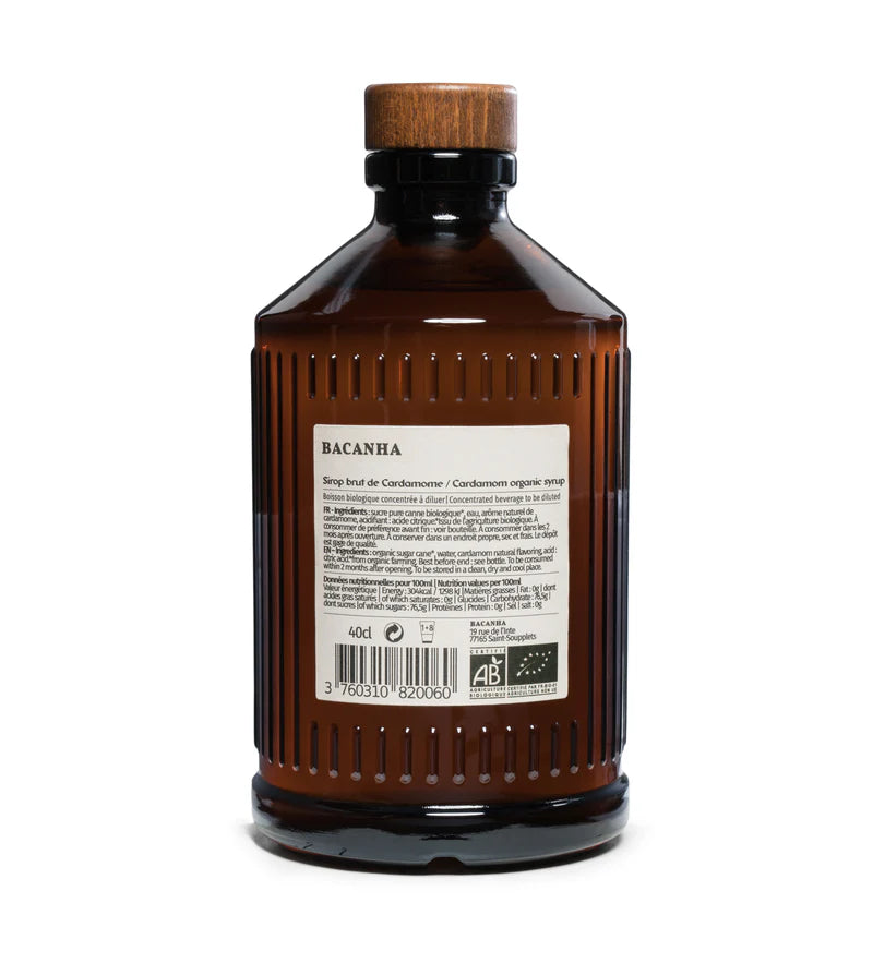 Sirop de Cardamome - Biologique - 400ml