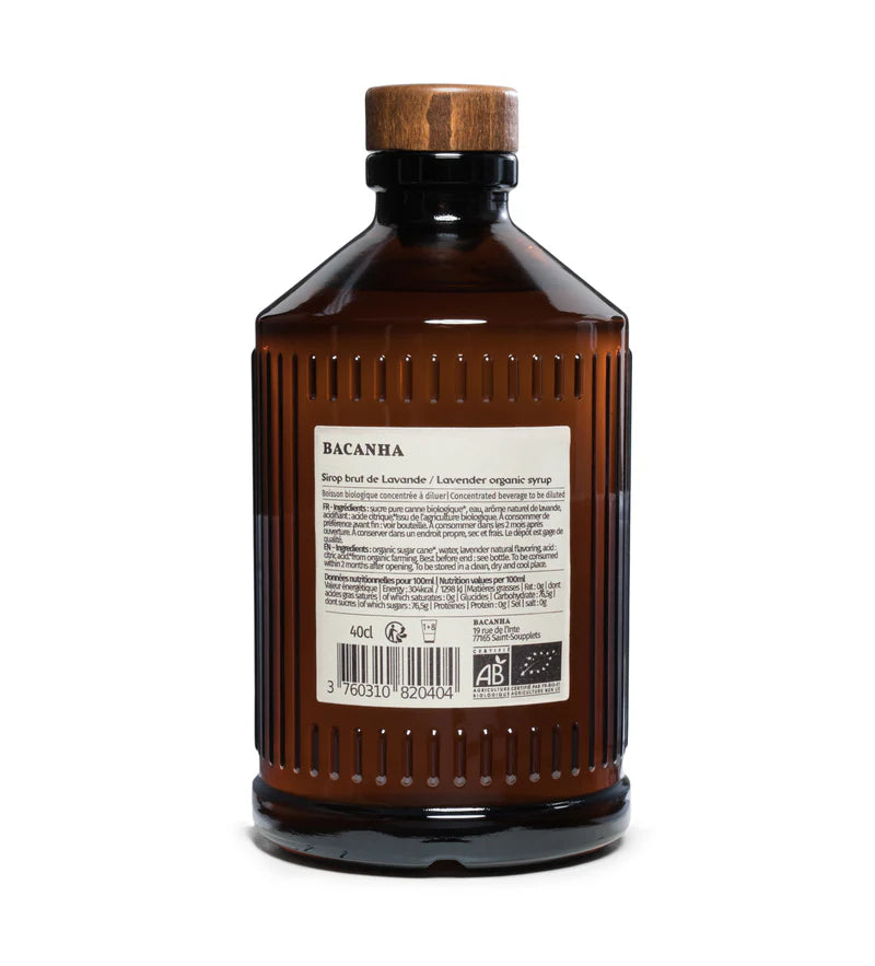 Sirop de Lavande - Biologique - 400ml