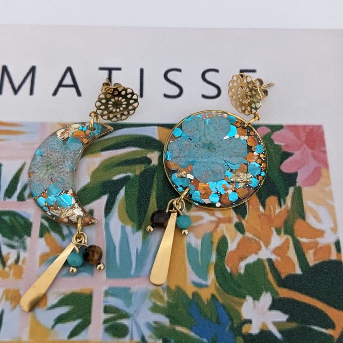 Boucles d'Oreilles Hortense & Luna