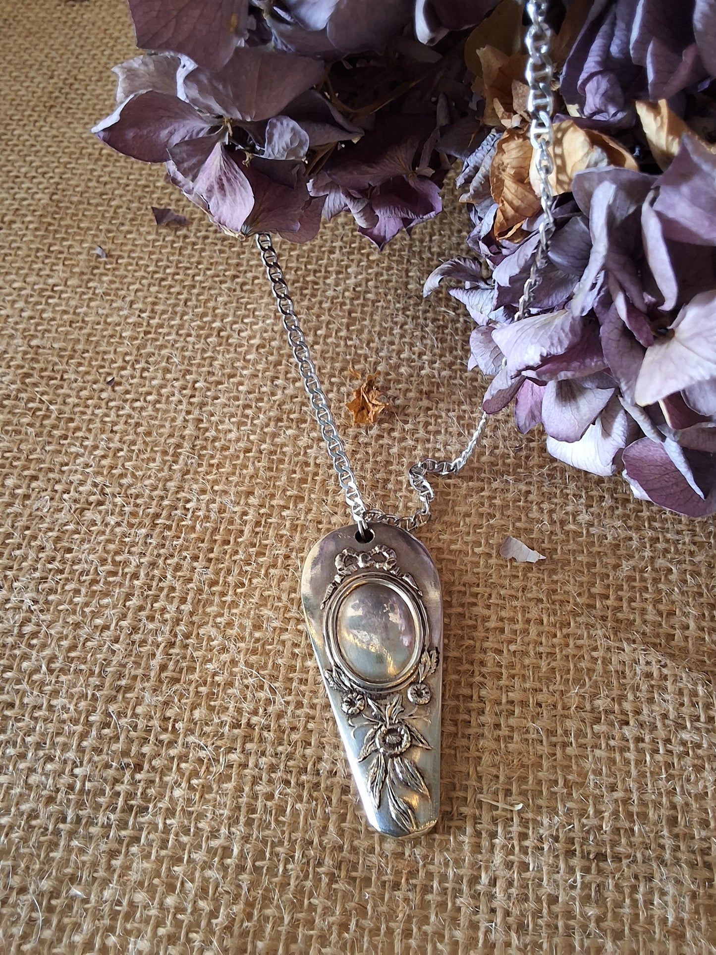 Collier Manche Cuillère Argent