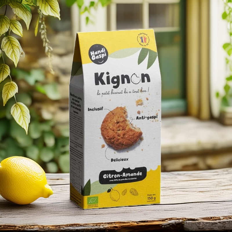 Biscuit bio Anti-Gaspi Citron - Amande