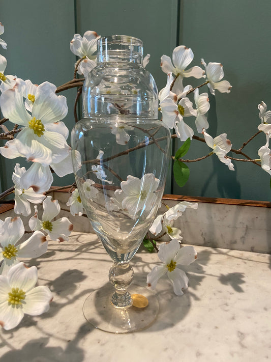 Bonbonnière haute chic en Verre