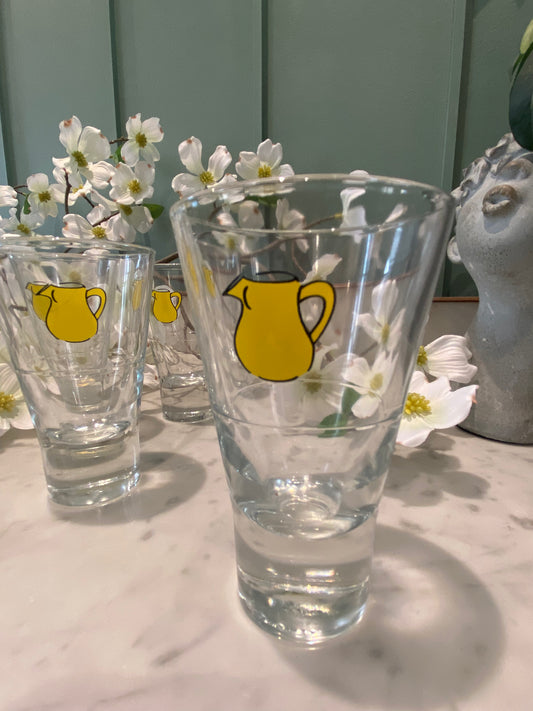 Lot de 4 petits verres à pastis