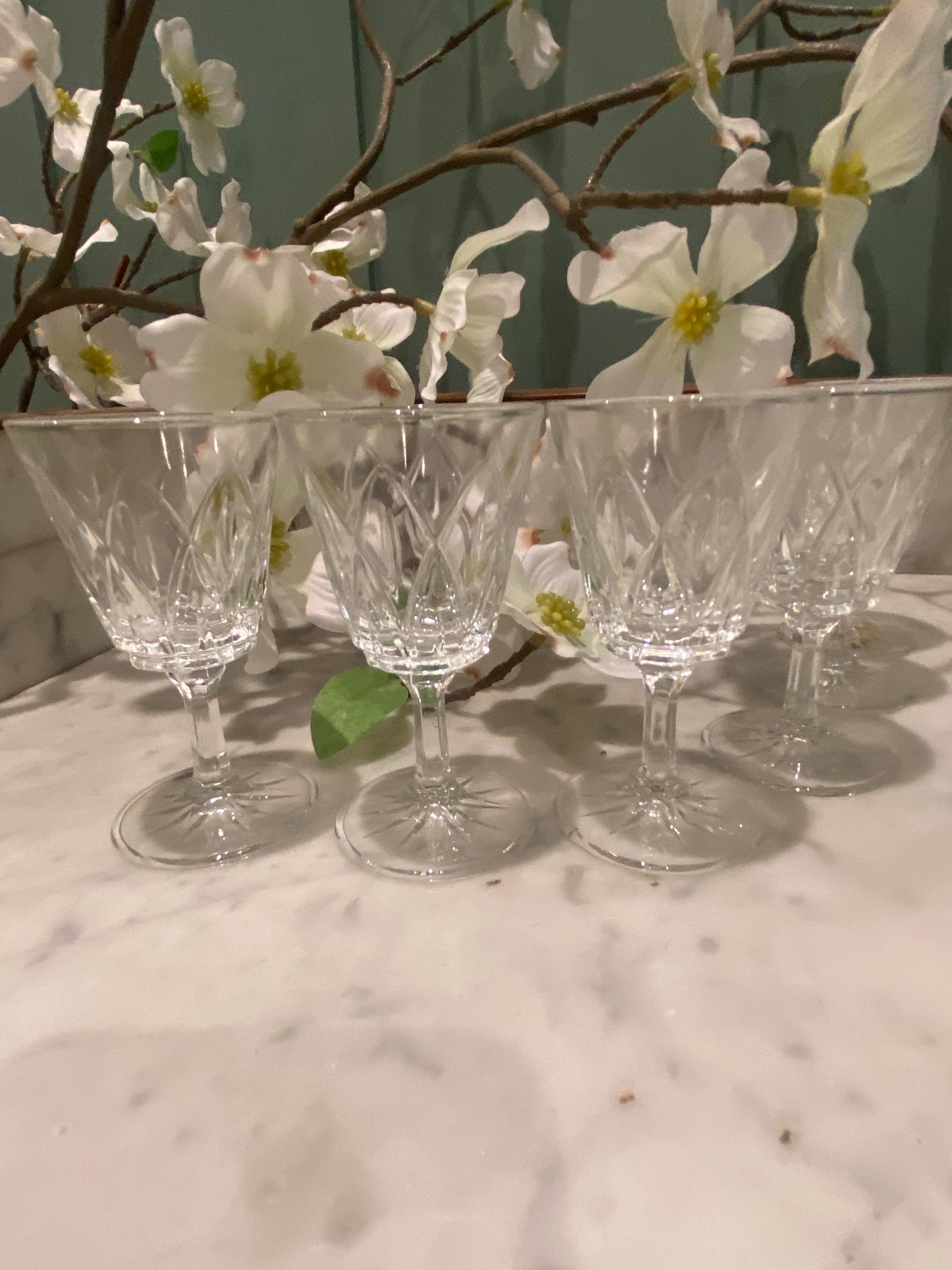 Lot de 6 petits verres à liqueur