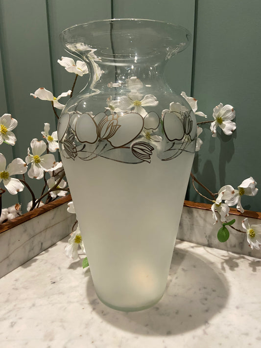 Grand vase style bohème
