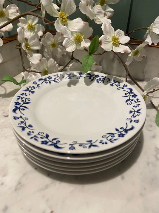 Lot de 6 assiettes à dessert en céramique