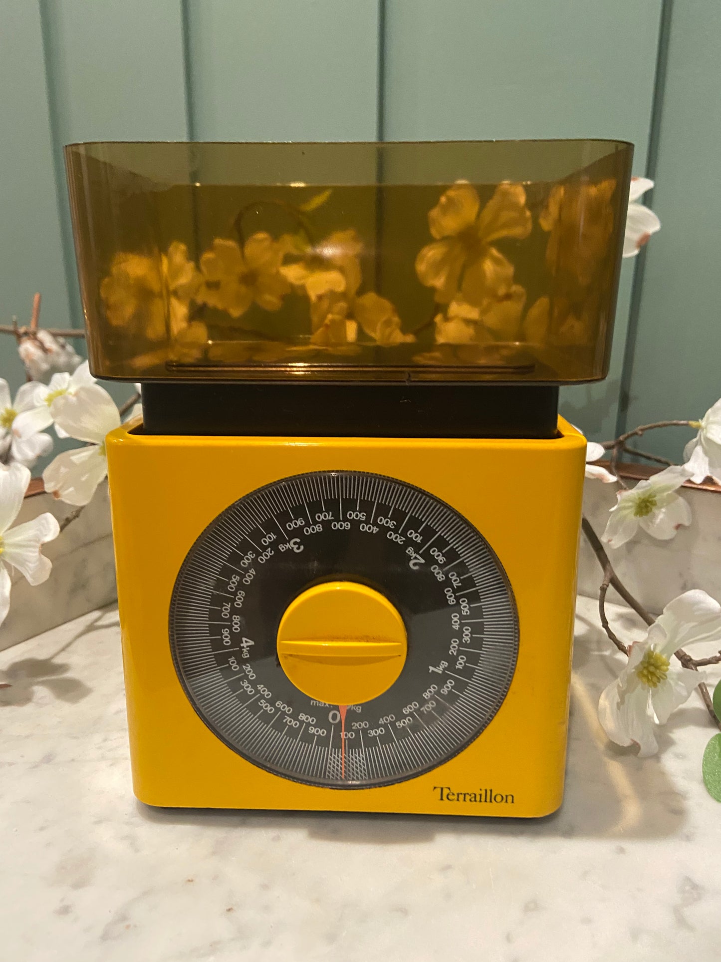 Balance Teraillon jaune vintage