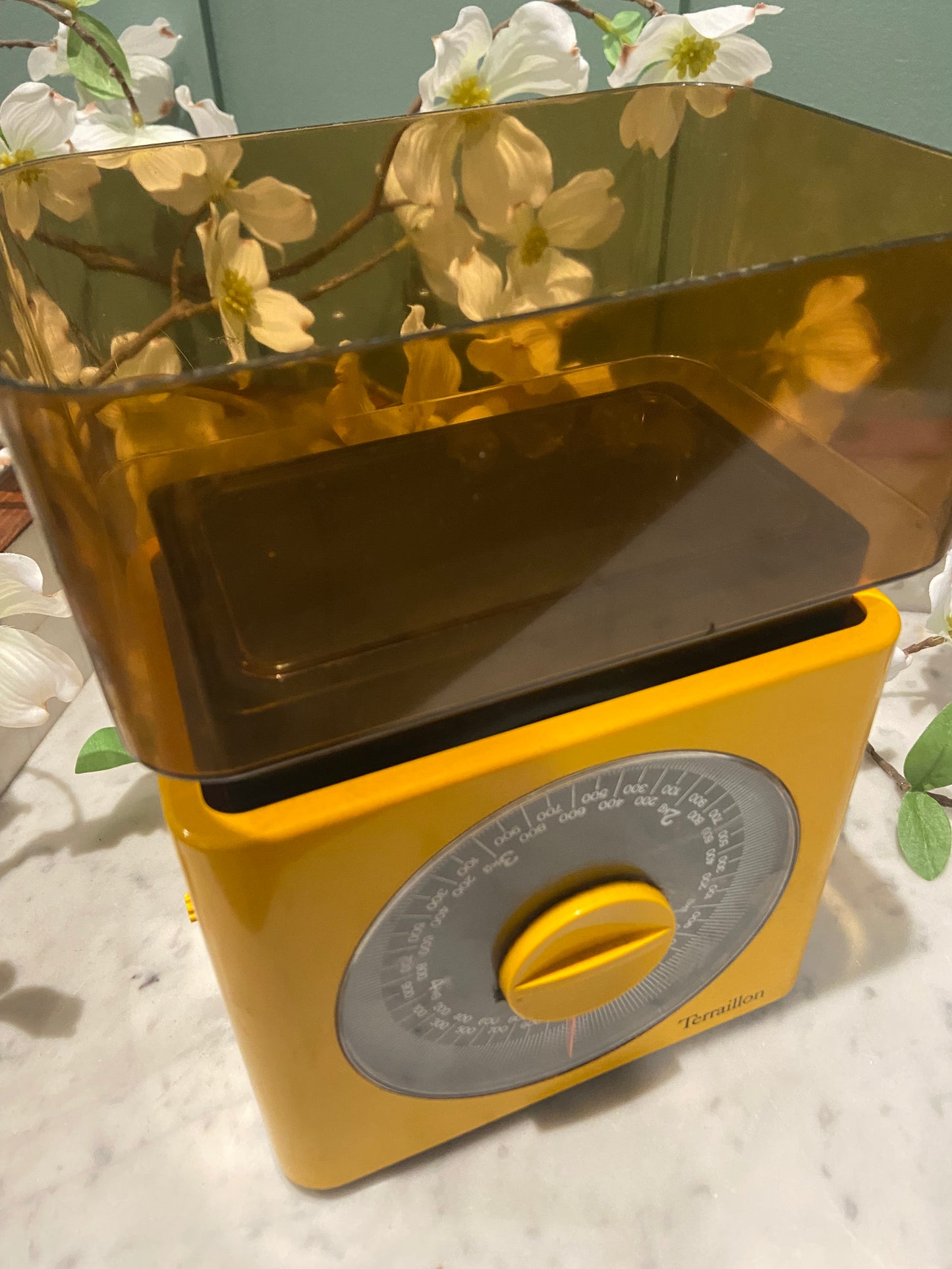 Balance Teraillon jaune vintage